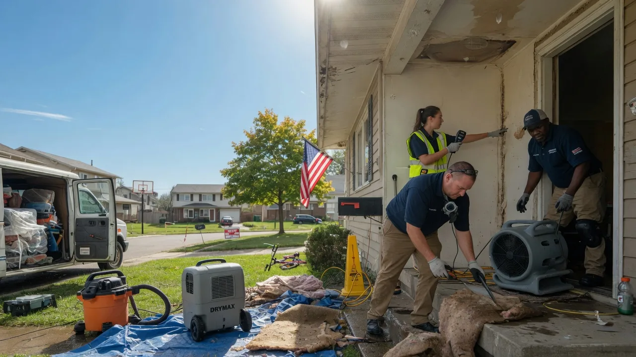 Water Damage Restoration in Standard, IL near me
